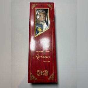 Artisan Collection CHSN Porcelain Doll in Blue Dress
